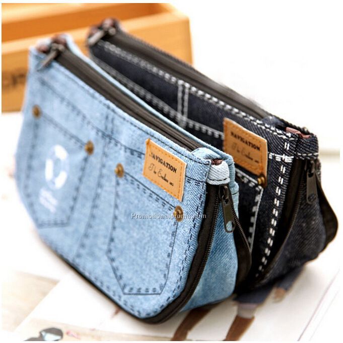Jean pencil bag