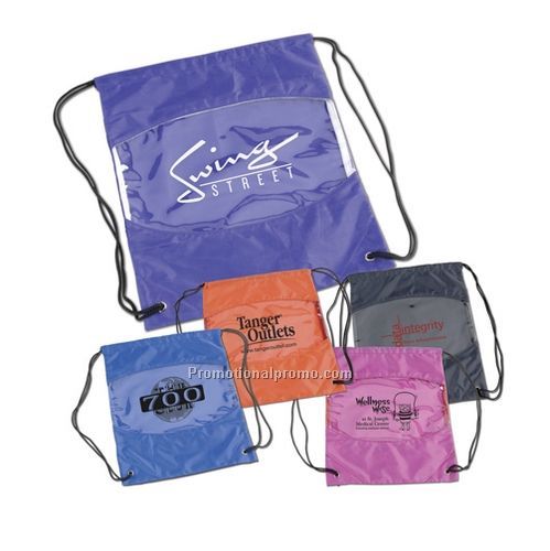 Bag - Clear View Drawstring Bag