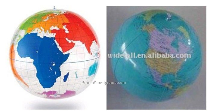Inflatable Globe with Logo