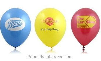 Printed Promotional Balloons - 10" Balloons