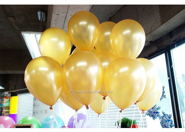 Luxury gold latex balloon wholesale