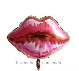 Kissme Lips Aluminum Foil Balloon Light Plate Lips Red Lips Valentine's Day Wedding Decoration