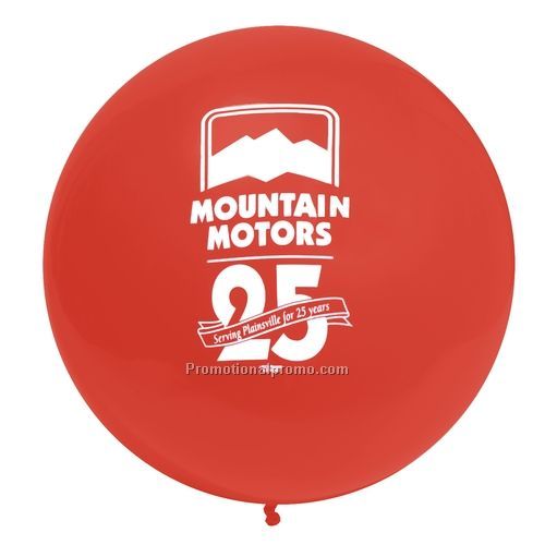 Balloon - Giant 3' Round, Standard Colors