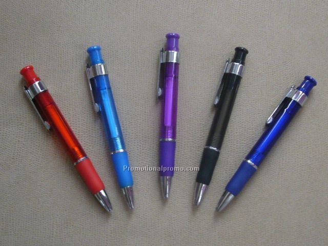 Plastic ballpoint pen