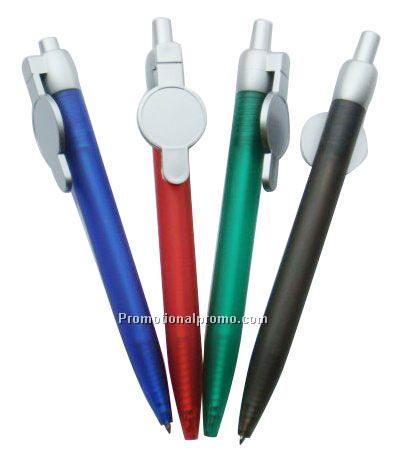 Plastic Ballpoint Pen with DOMED Logo