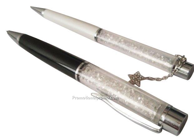 Diamond shining crystal ballpoint pen