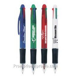 4 Color Plastic Ballpoint Pen
