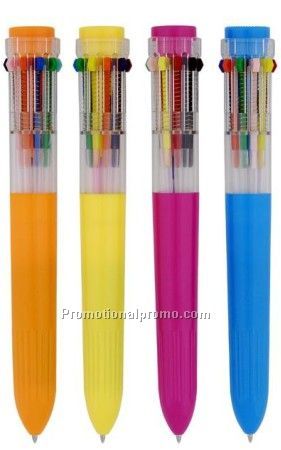 10 Color Ballpoint Pen
