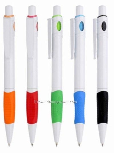 Promotional plastic ballpoint pen