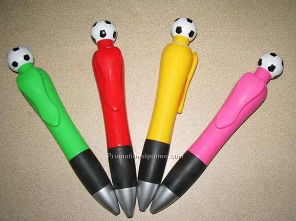 Fashion Ballpen with Footall Ballpen