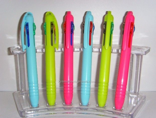 Plastic 4 Color Ballpoint Pen