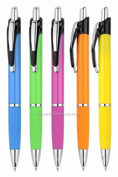 Promotional plastic ballpoint pen