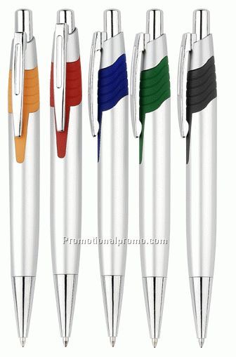 Promotional plastic ballpoint pen
