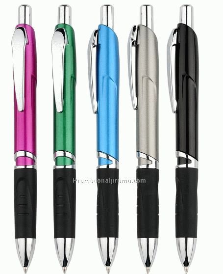 Good quality ballpoint pen with metal clip