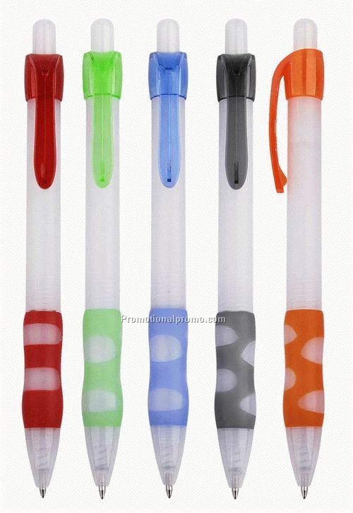 Promotional plastic ballpoint pen
