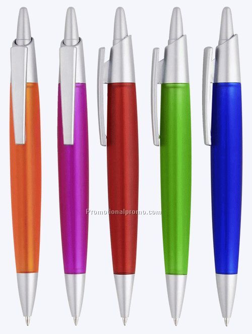 Promotional plastic ballpoint pen