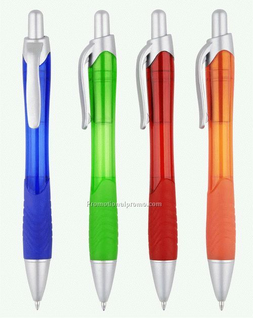 Promotional plastic ballpoint pen
