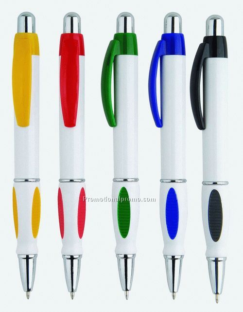 Promotional plastic ballpoint pen