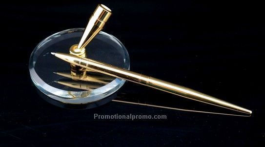 Desk pen with Crystal stand