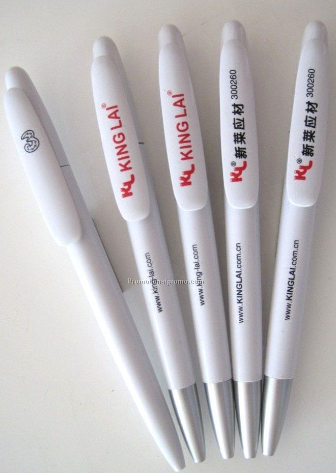Custom Plastic Ballpoint Pen