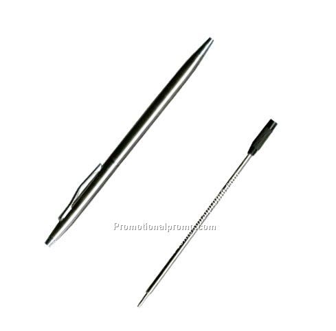 Silver ballpoint pen