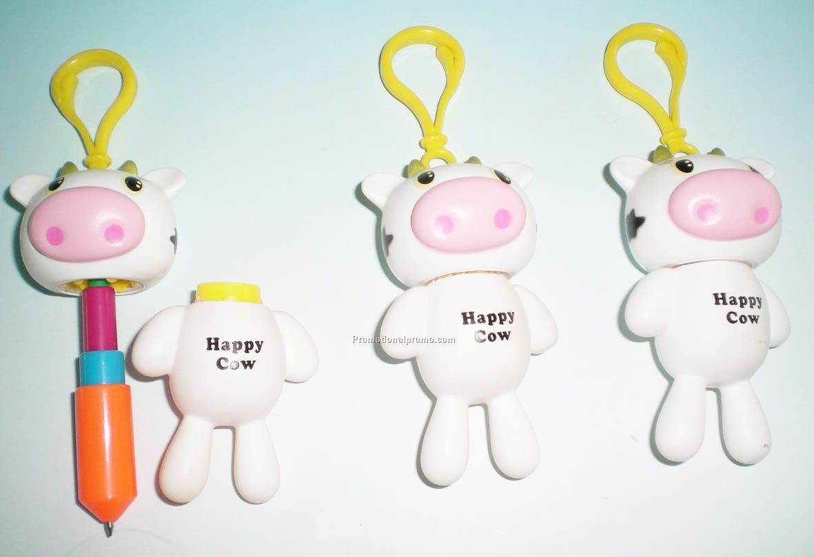 Flexible cow ballpen