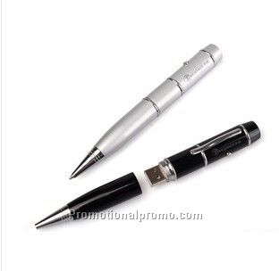Three Parts Laser Pen with USB,High Quality Gift Pen