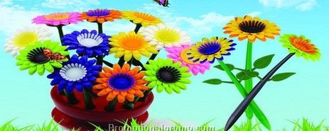 Sunflower shaped pen