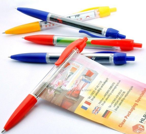 Top OEM Advertising Paper Ballpoint Pen, Flag Pen, Advertising Pens With Banner, Banner Pen