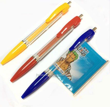 Top OEM Advertising Paper Ballpoint Pen, Flag Pen, Advertising Pens With Banner, Banner Pen