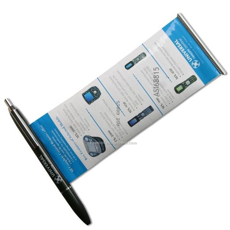 Top OEM Advertising Paper Ballpoint Pen, Flag Pen, Advertising Pens With Banner, Banner Pen