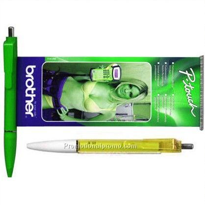 Top OEM Advertising Paper Ballpoint Pen, Flag Pen, Advertising Pens With Banner, Banner Pen