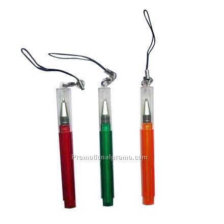 Promoitonal custom ballpoint pen with string