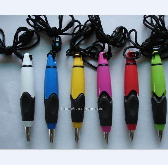 Promoitonal custom ballpoint pen with string