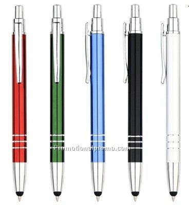 CL-086S Metal Aluminum Ballpoint Pen Stylus Pen