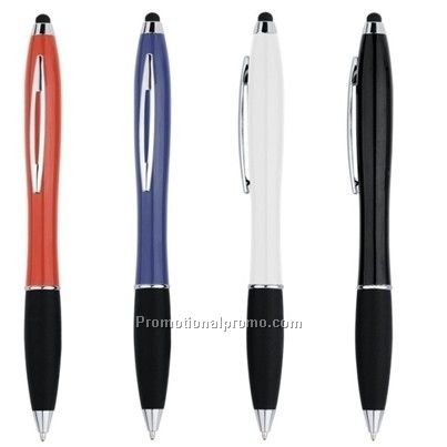 Aluminum Metal Ballpoint Pen Stylus Touch Pen