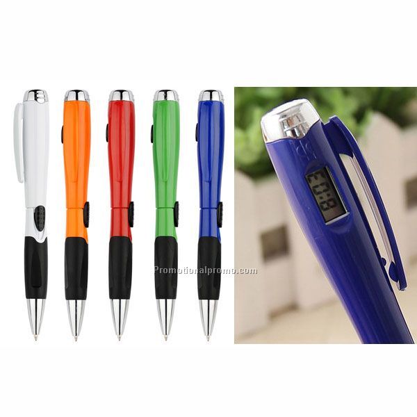 Plastic stopwatch ballpoint pen