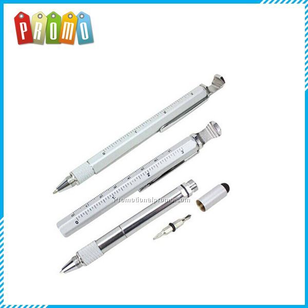 Multi-functional ballpoint pen with bottle opener