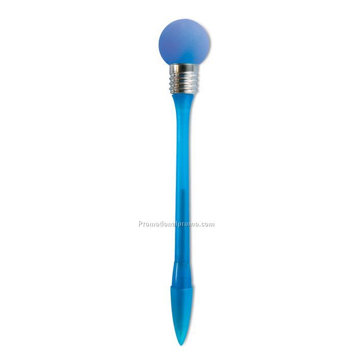 Customized Promotional Plastic Ballpen with bulb
