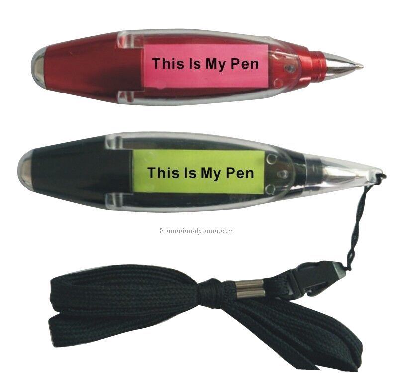 Memo note pads ballpoint pen