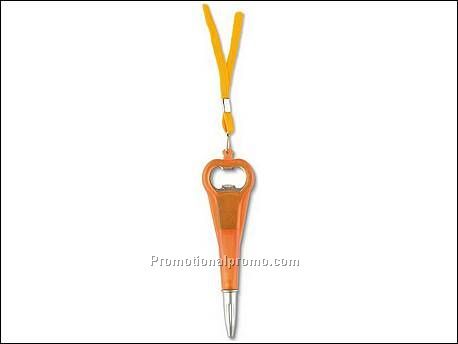 Balpen met flesopener