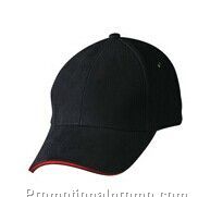 Heavy Brushed Cotton With Sandwich Peak Cap