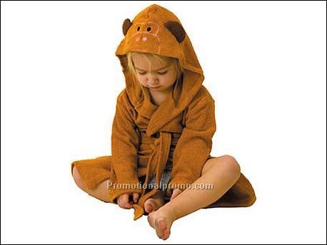 Bathrobe Funny Monkey cotton terry...