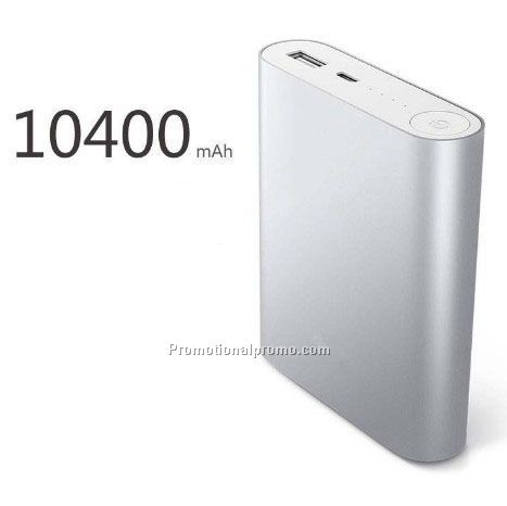 Custom logo 10400mAh power bank