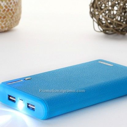 Hot color walllet style power bank, LED light power bank