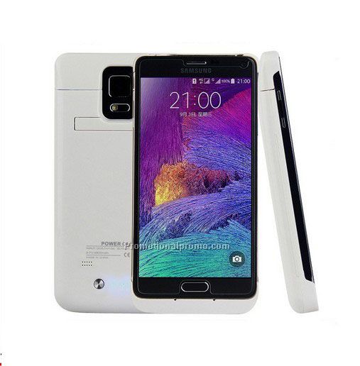 Ultra thin back battery case cover for samsung note4 power case