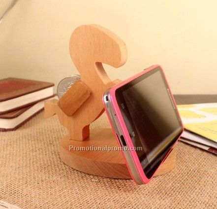 New design wood phone holder bracket