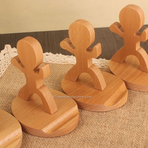 New design wood phone holder bracket