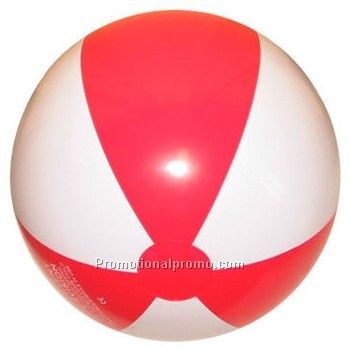 Red & White 16" Beach Ball