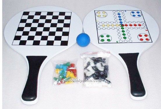 Wooden Beach Game Set